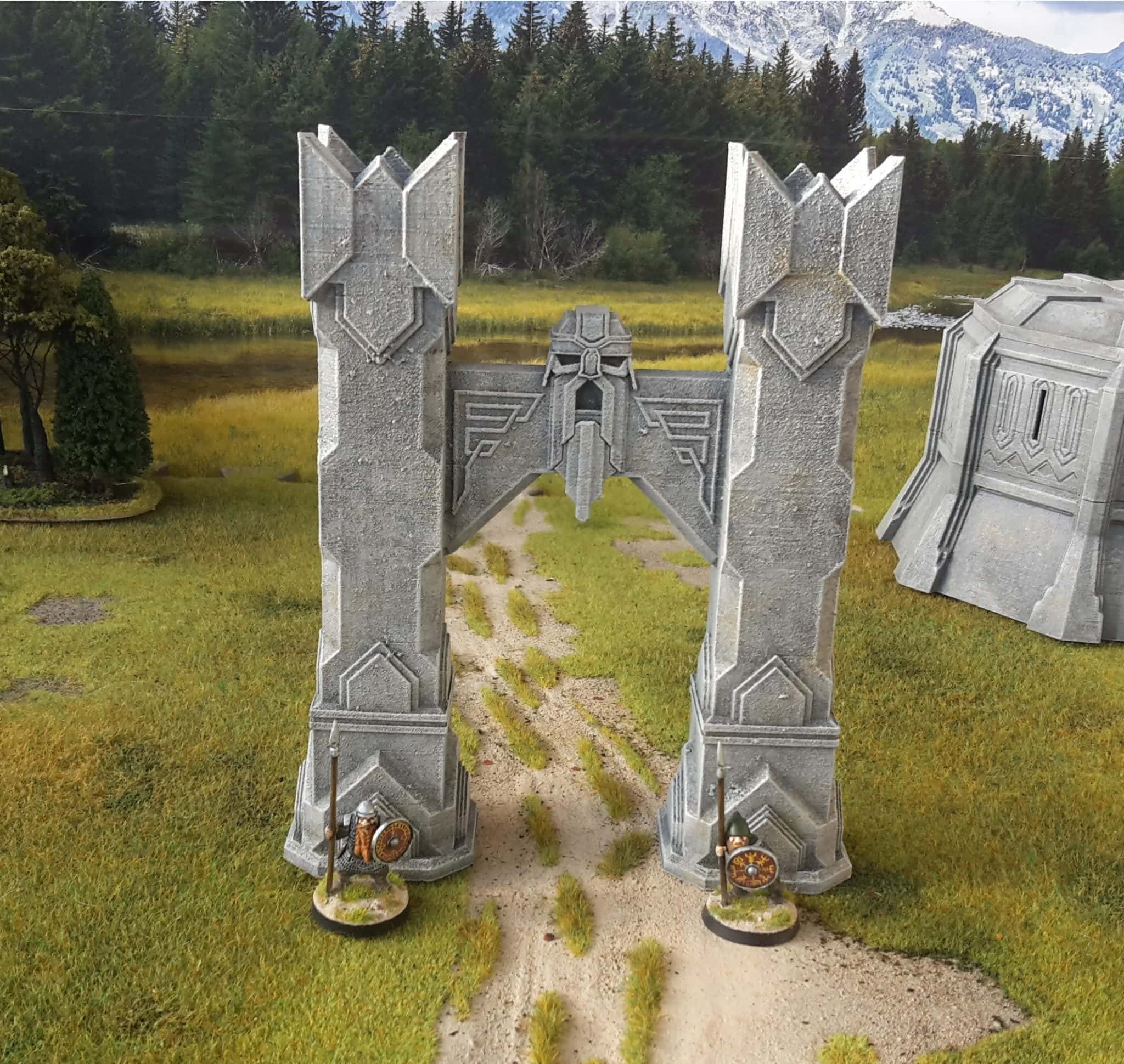 28mm Dwarven Archway - Image 3