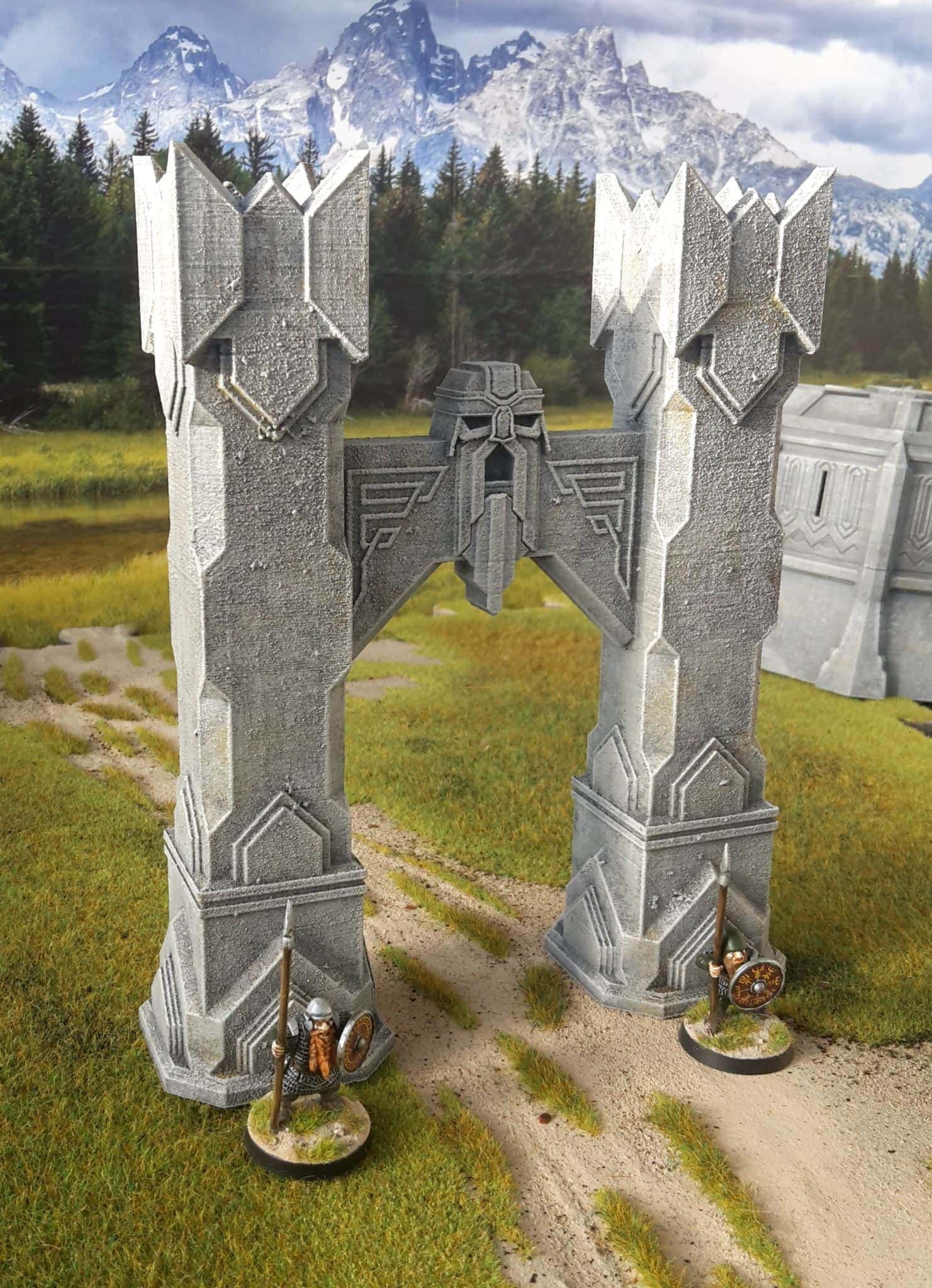 28mm Dwarven Archway