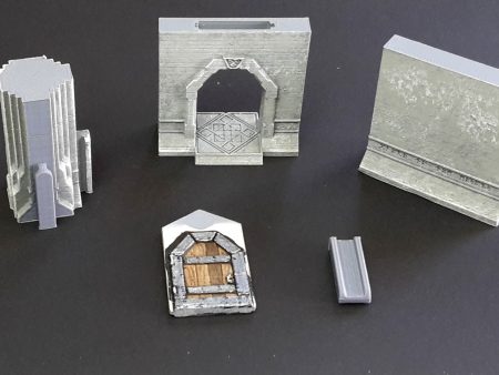 28mm Modular Dwarf Halls - Sample Pack