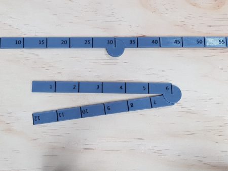 Folding 12 inch and 60 foot Ruler
