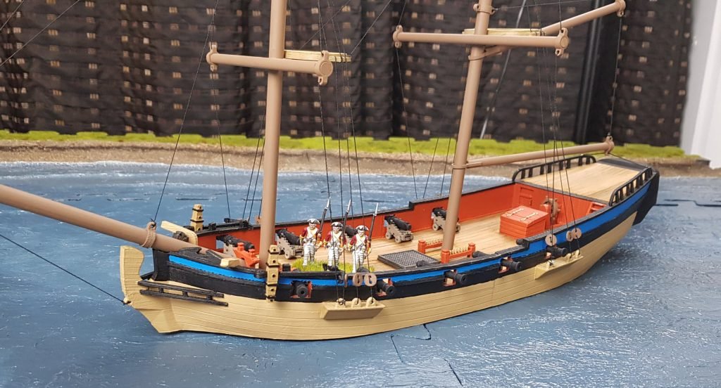 28mm 10 or 12 Gun Sloop-of-War