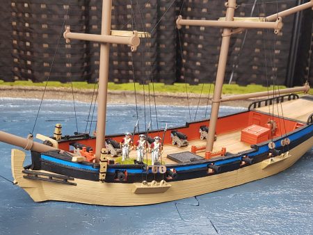 28mm 10 or 12 Gun Sloop-of-War