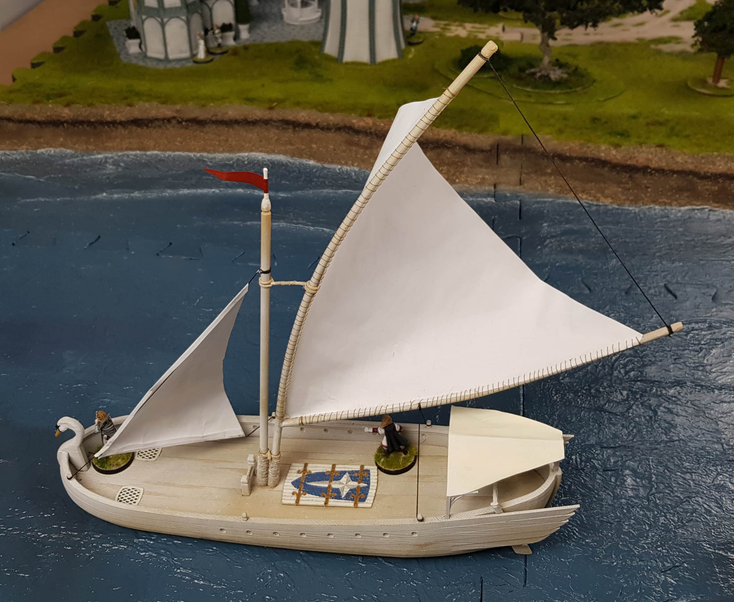 28mm Elven Swan Ship - Image 7