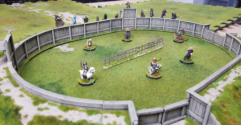 Modular 28mm Arena Base Structures