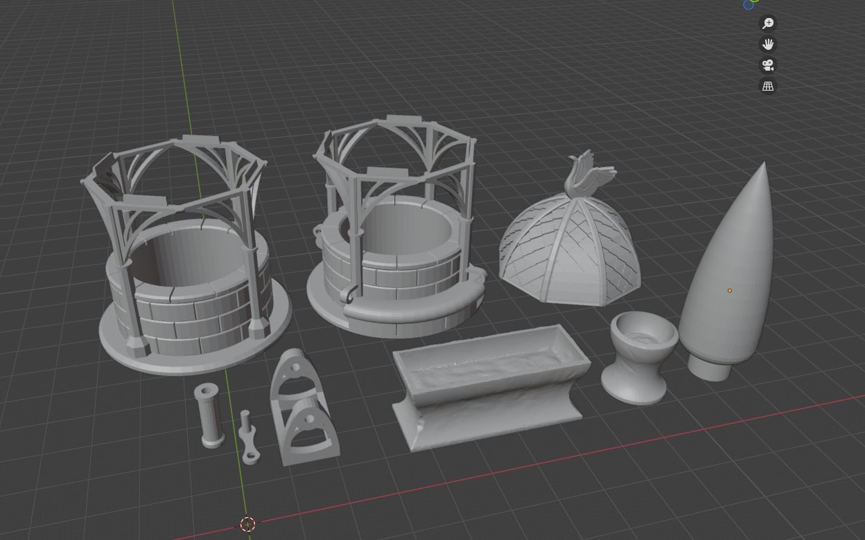 High Home - 28mm Elven Village Accessories - Image 2