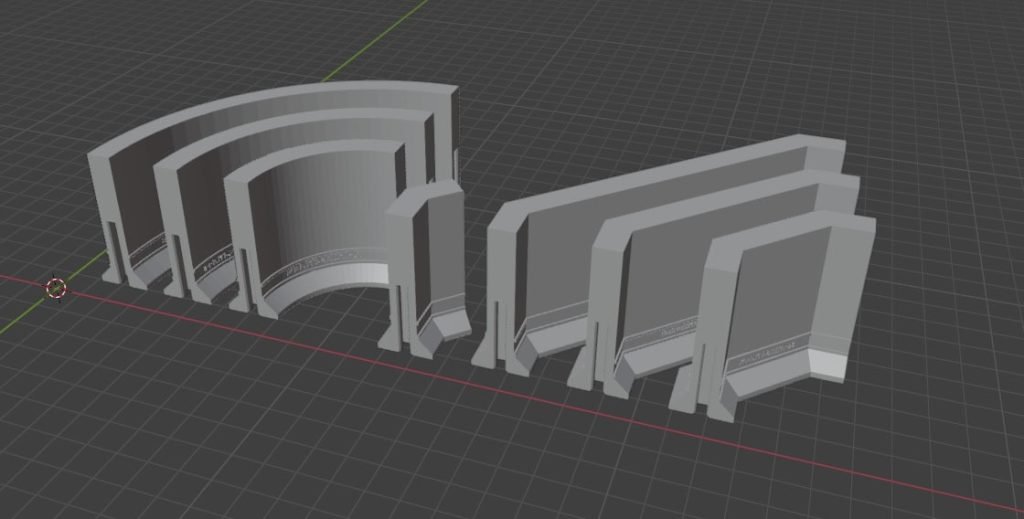 28mm Modular Dwarf Halls – Wall Expansion