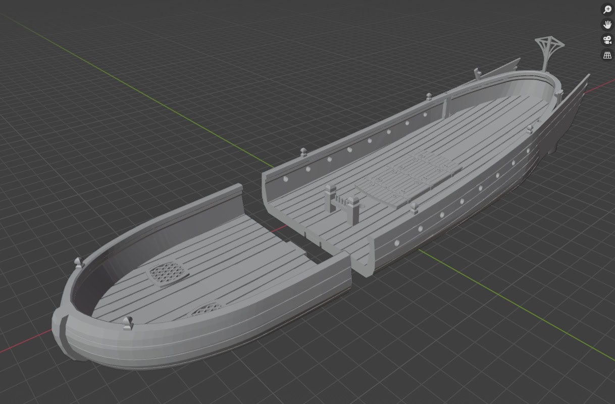28mm Elven Swan Ship - Image 4