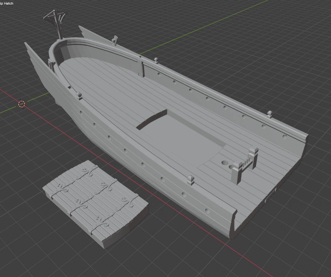 28mm Elven Swan Ship - Image 6