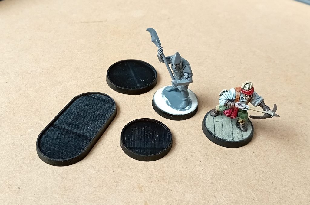 Recessed Bases to accommodate Puddle Bases